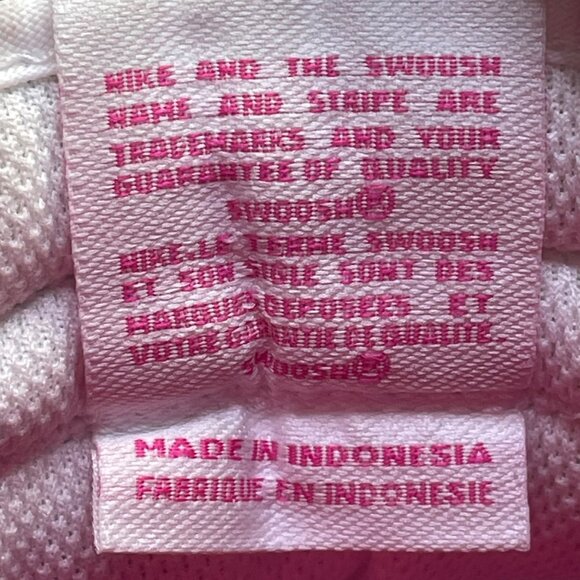 Nike Women’s Pink Prime White Leather Dunk High-Top Sneakers Size 7.5 - Picture 8 of 10